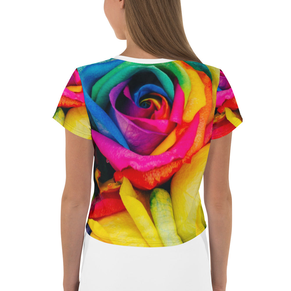 TD Rose Crop Tee