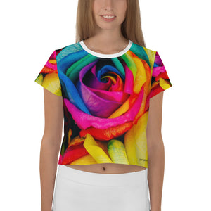 TD Rose Crop Tee