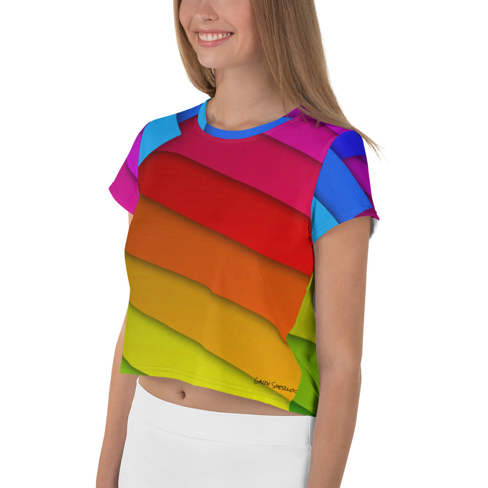 Jazzy Crop Tee