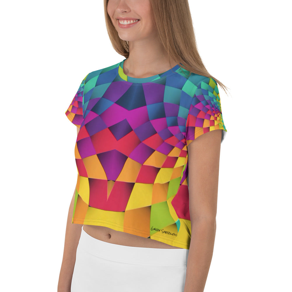 Vivid Crop Tee