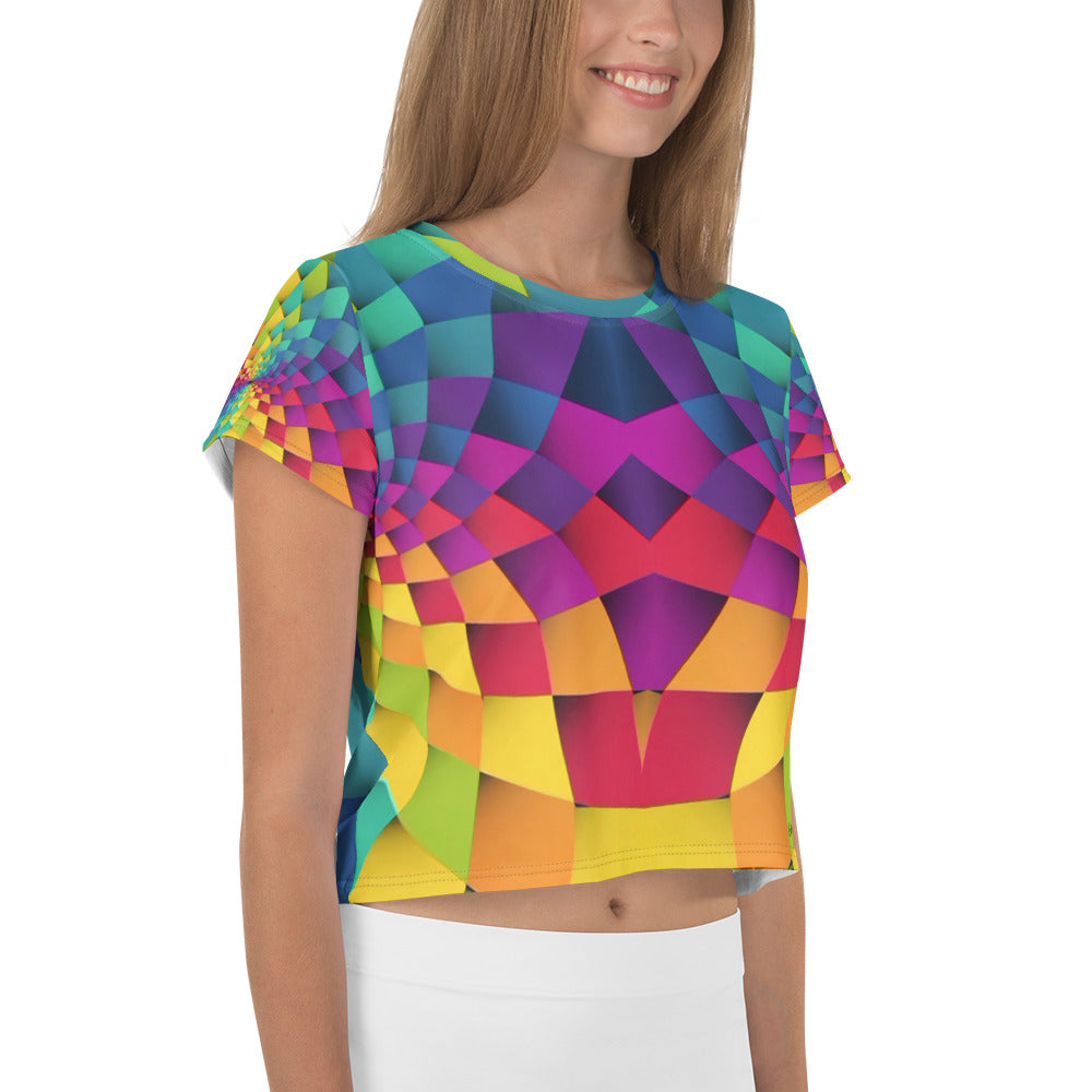 Vivid Crop Tee