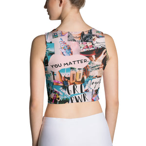 Girl Power Crop Tank Top