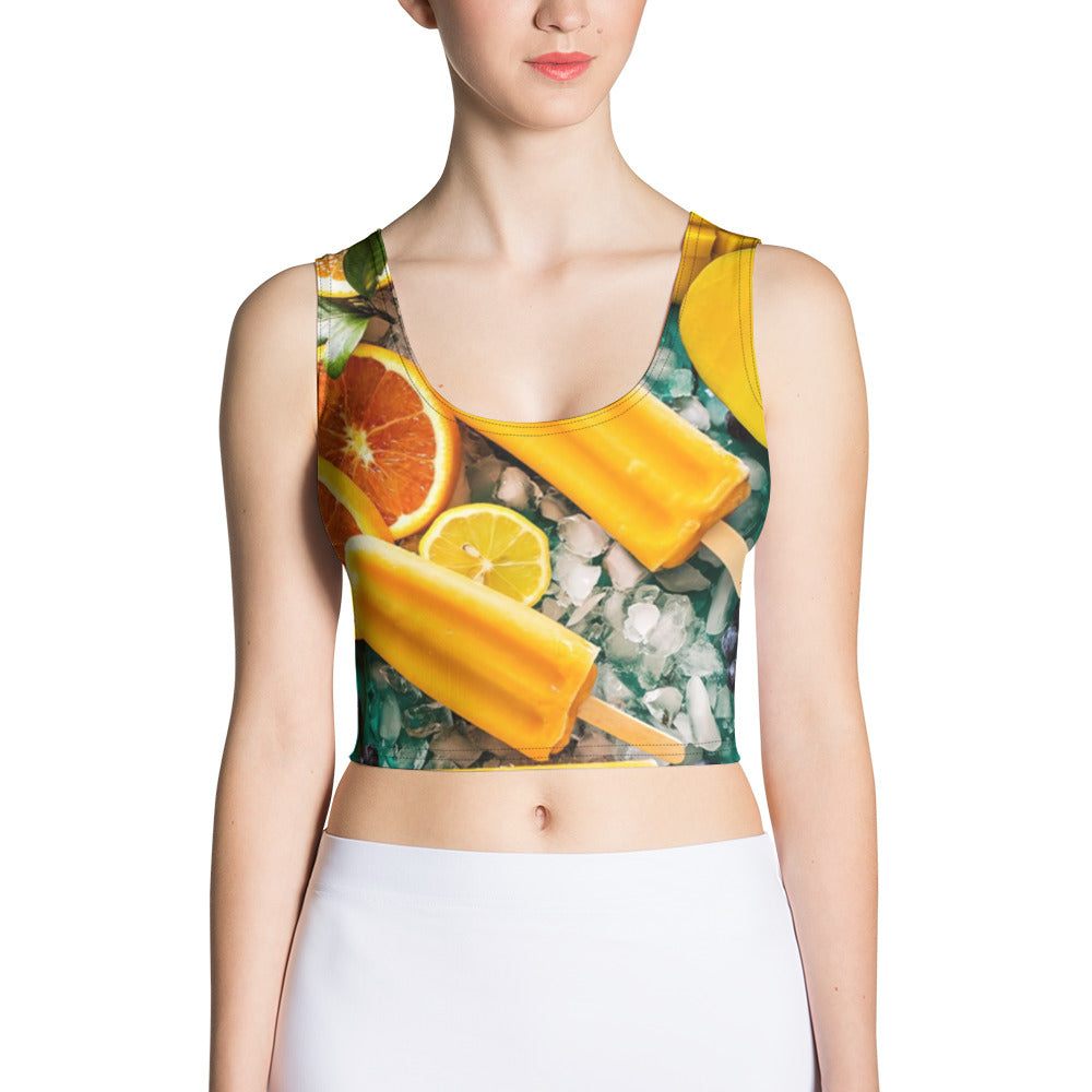 Citrus Crop Tank Top