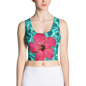 Floating Crop Tank Top