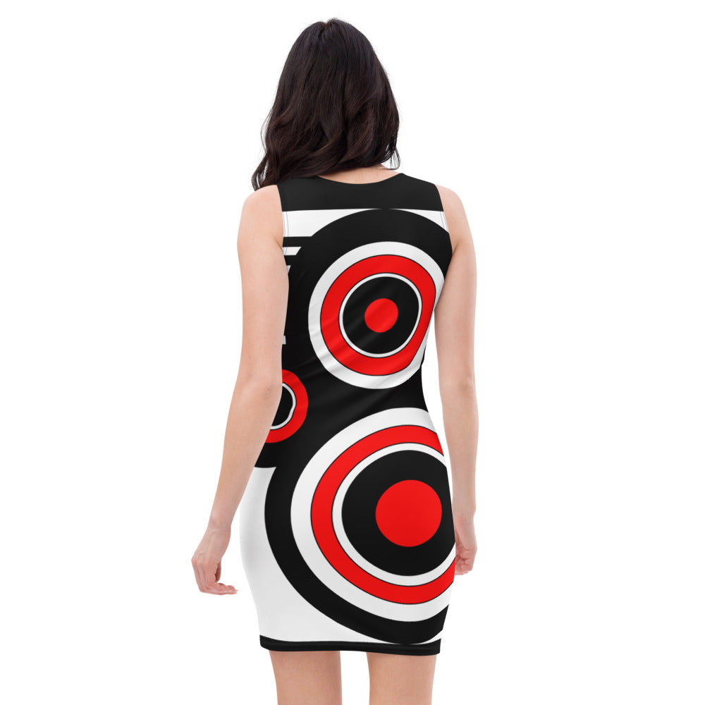 Circle Vision Fitted Dress