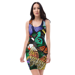 B-Fly Fitted Dress