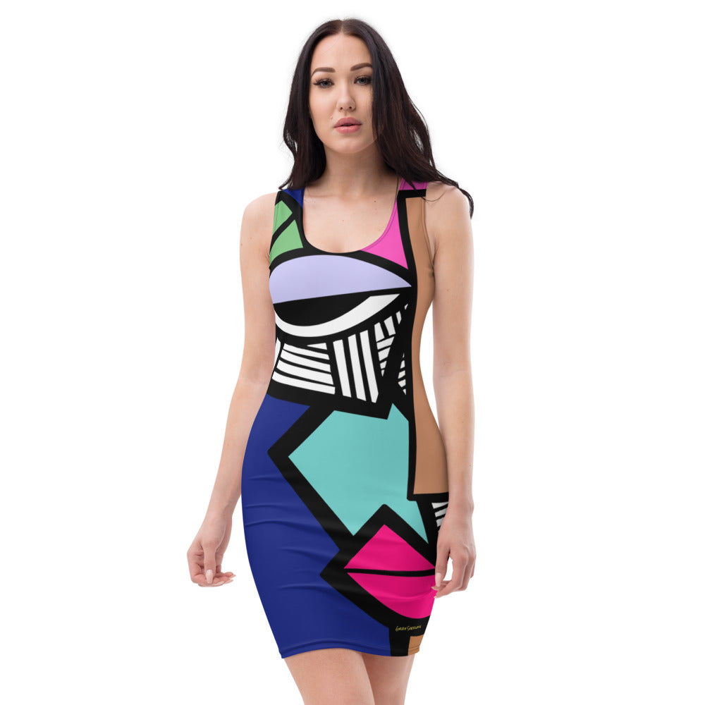 Verge Fitted Dress