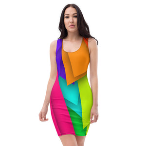 Colorlope Fitted Dress