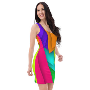 Colorlope Fitted Dress