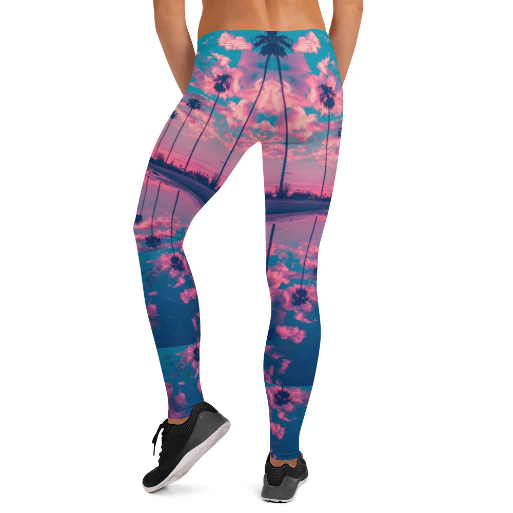 Pink Sky Leggings