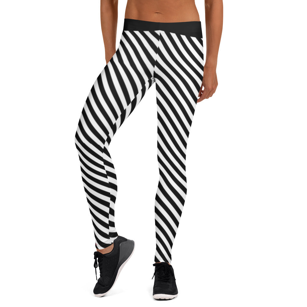 BW Striped Leggings