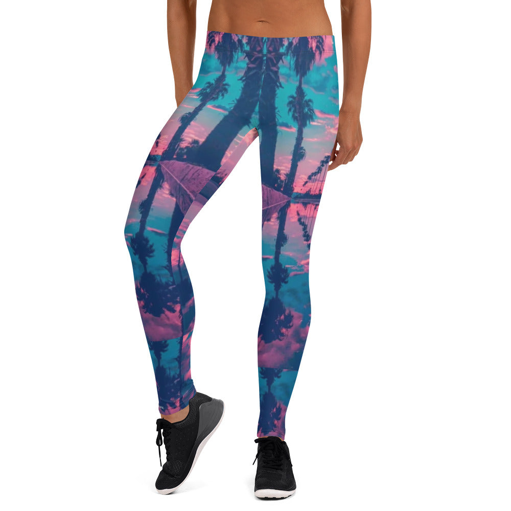 Pink Sky Leggings