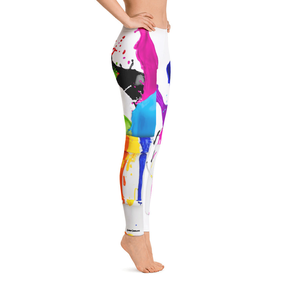 Splashed Leggings