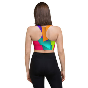 Colorlope Longline Sports Bra