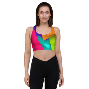 Colorlope Longline Sports Bra