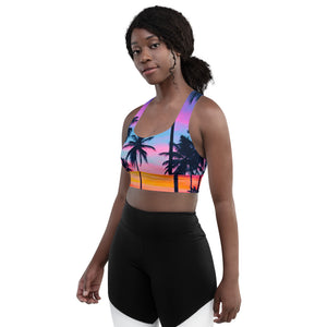 Sunset Longline Sports Bra