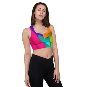 Colorlope Longline Sports Bra