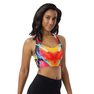 Eruption Longline Sports Bra