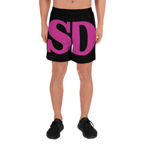 SDWL Violet on Black Shorts