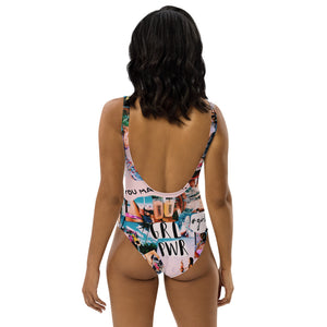 Girl Power One-Piece Swimsuit