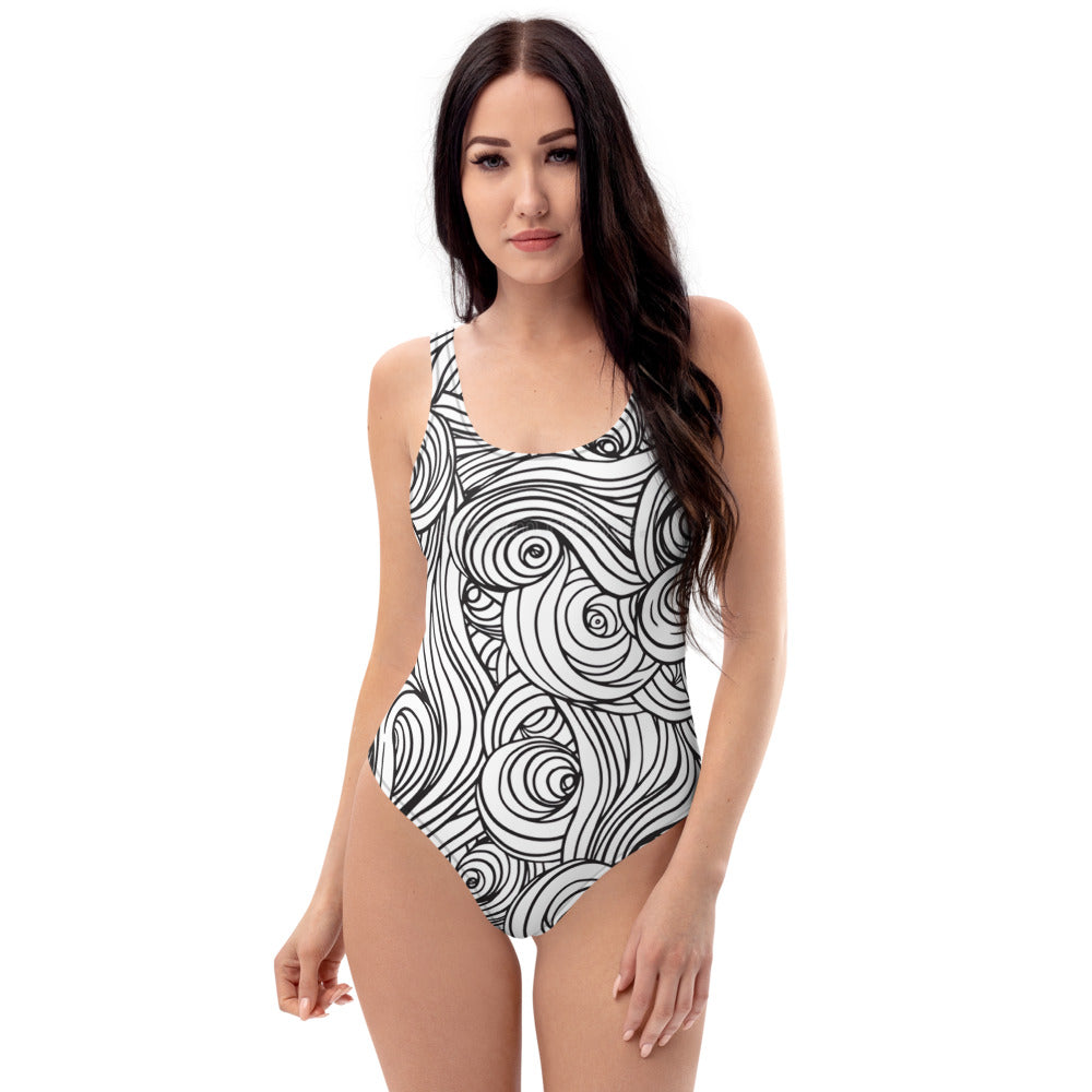 Swoosh One-Piece Swimsuit