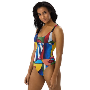 Artted One-Piece Swimsuit