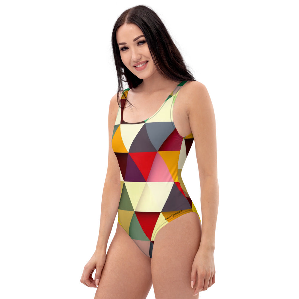 Pyramid One-Piece Swimsuit