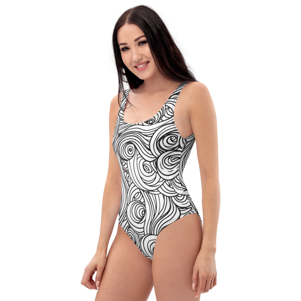 Swoosh One-Piece Swimsuit