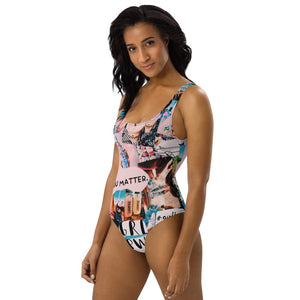 Girl Power One-Piece Swimsuit