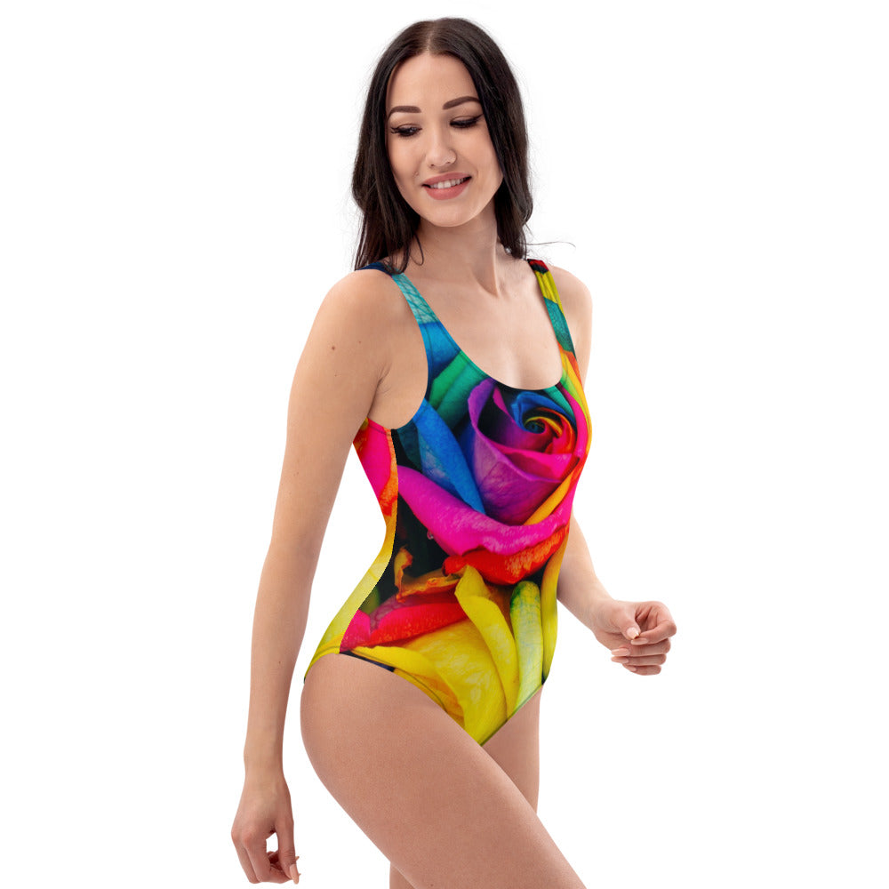 TD Rose One-Piece Swimsuit