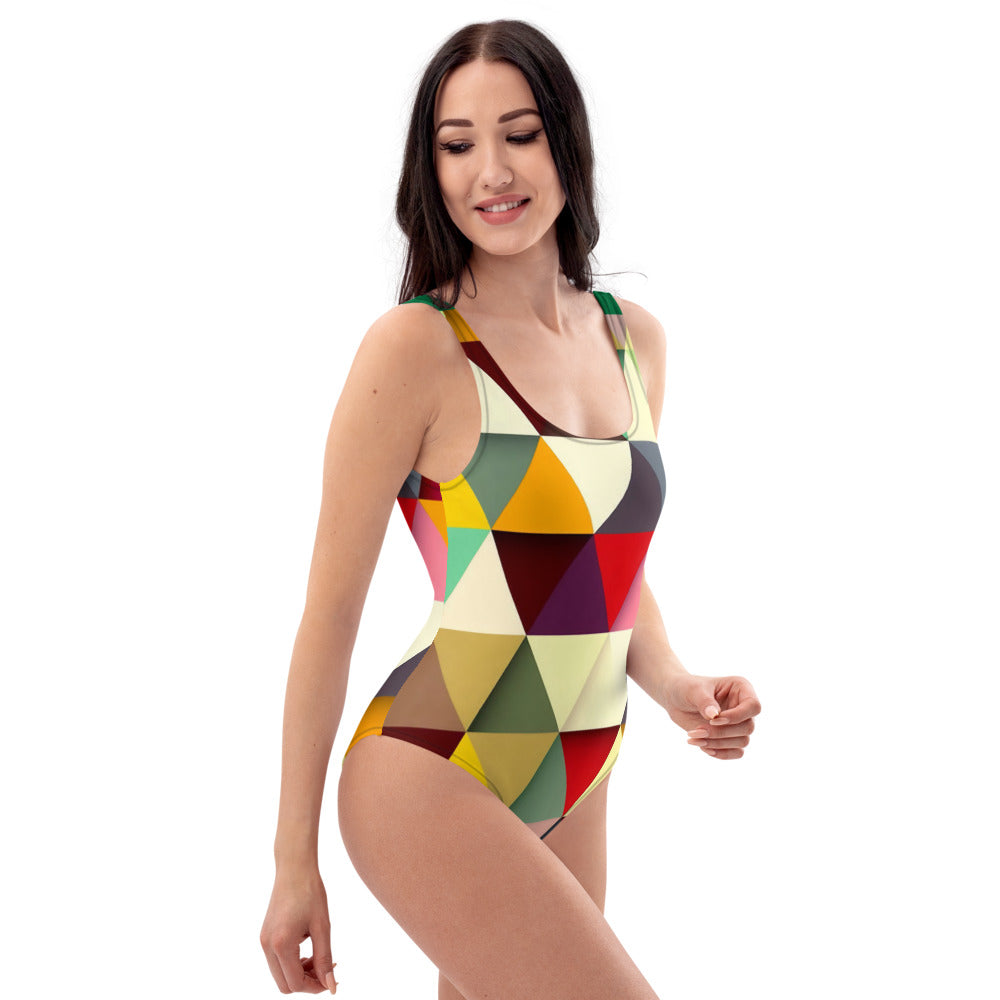 Pyramid One-Piece Swimsuit