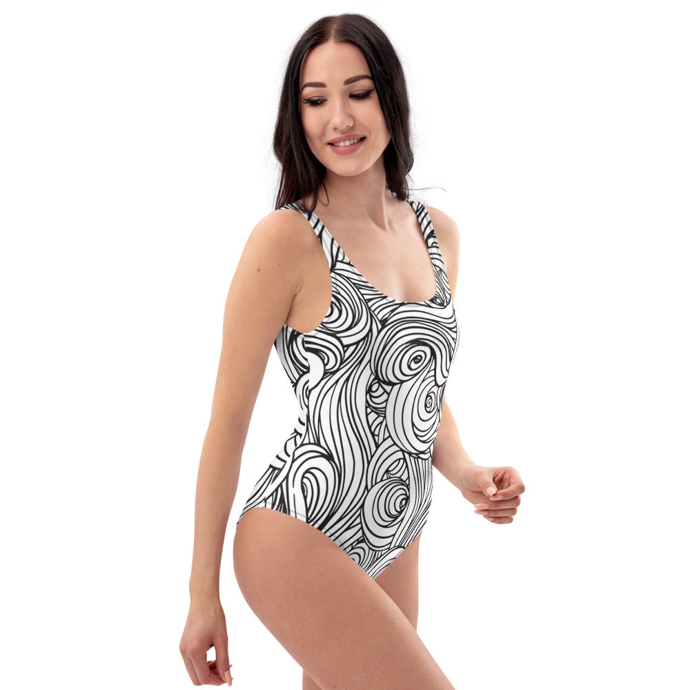 Swoosh One-Piece Swimsuit