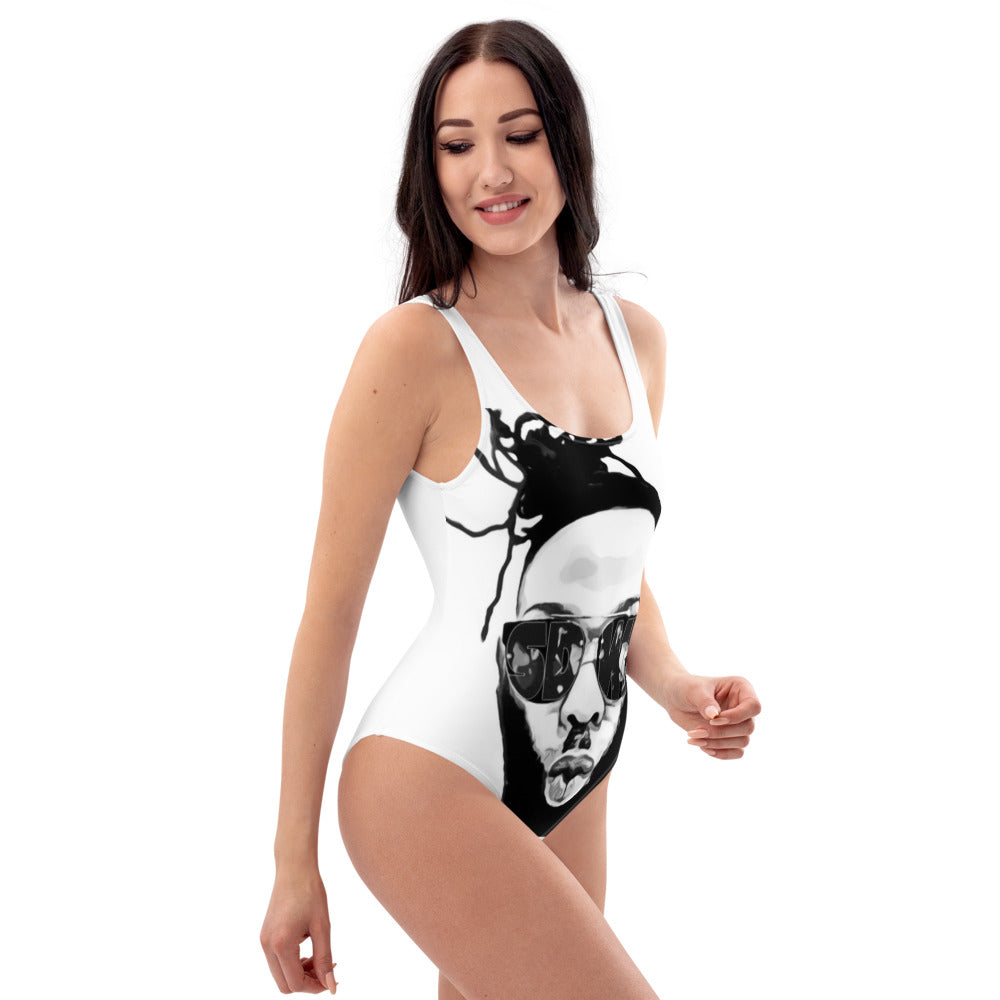 Lady Sherlock One-Piece Swimsuit