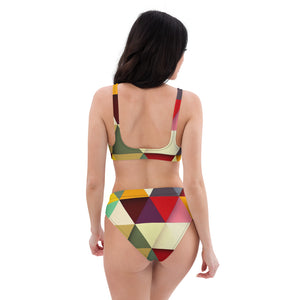 Pyramid High-Waisted Bikini