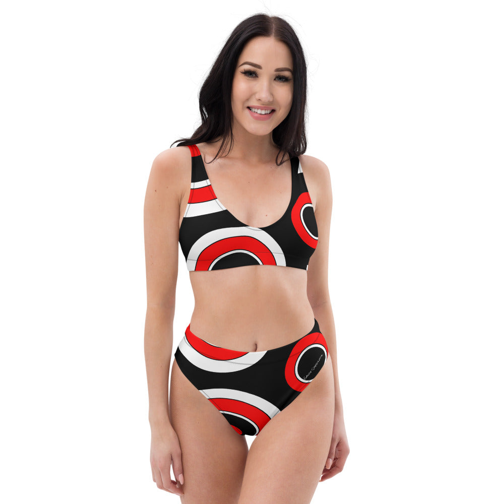 Circle Vision High-Waisted Bikini