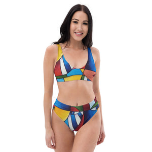 Artted High-Waisted Bikini