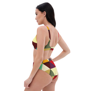 Pyramid High-Waisted Bikini