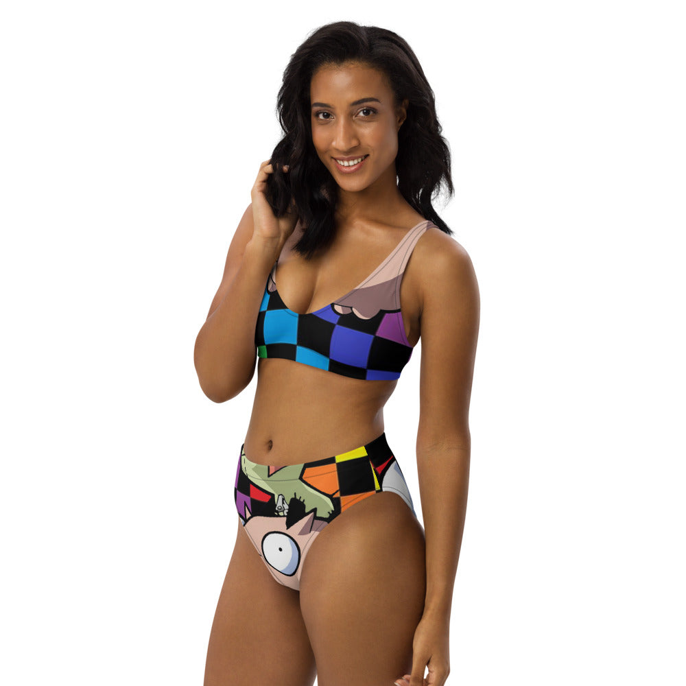 Loon Toon High-Waisted Bikini