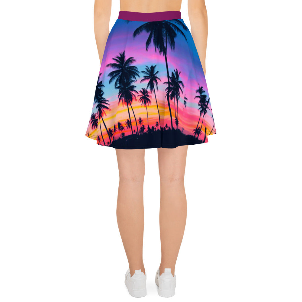 Sunset Skater Skirt