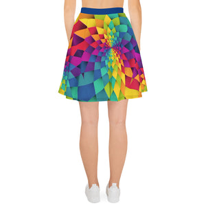 Vivid Skater Skirt