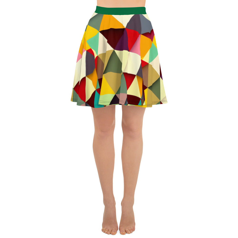 Pyramid Skater Skirt