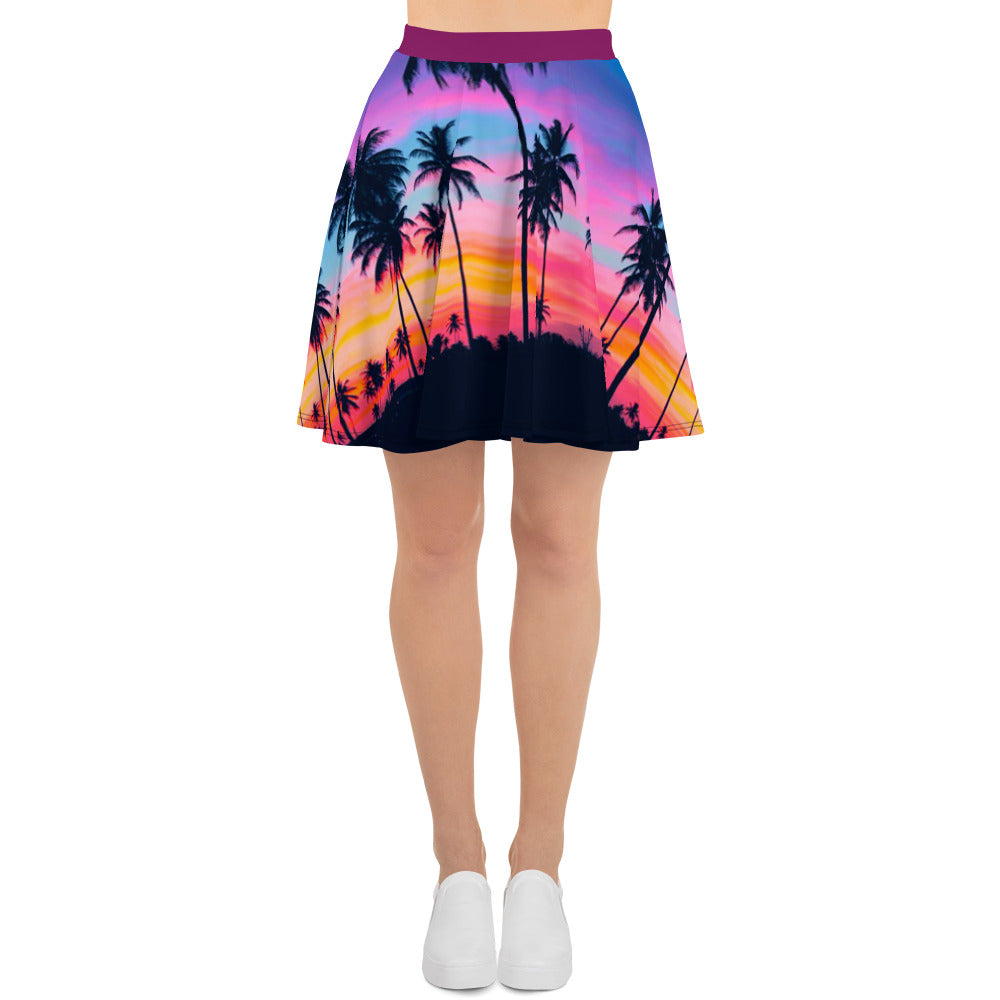 Sunset Skater Skirt