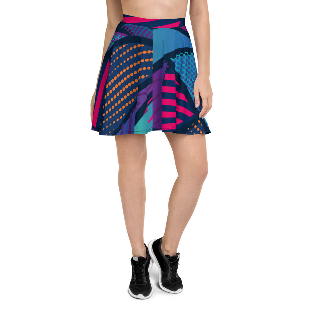 Spotted Skater Skirt