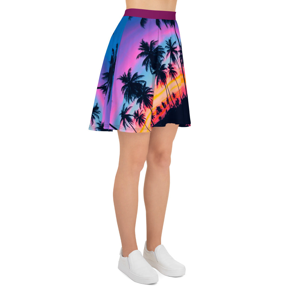 Sunset Skater Skirt