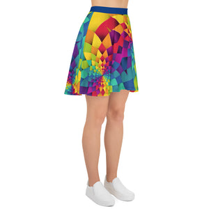 Vivid Skater Skirt