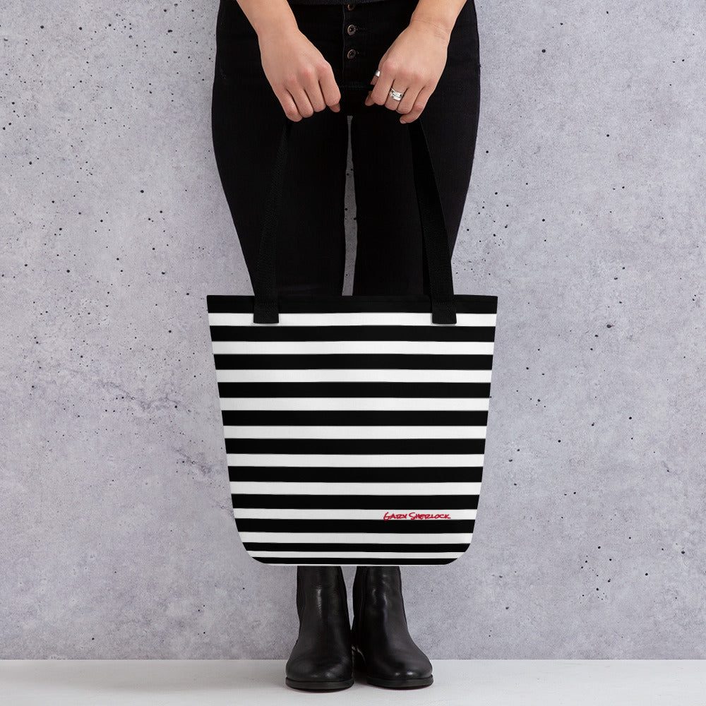 Vevo Stripe Tote Bag