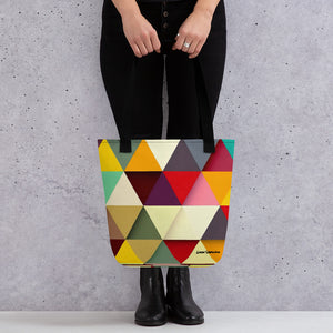 Pyramid Tote Bag