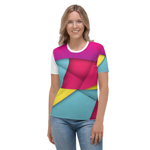 Colorblock Women's T-Shirt