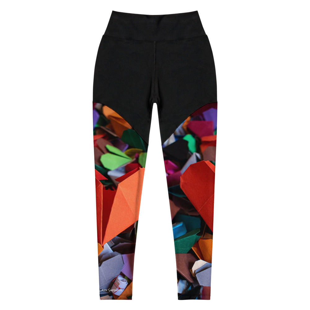 Paper Heart Sports Leggings